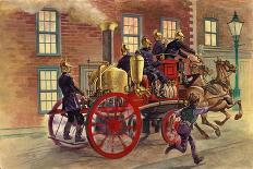 London Fire Engine of C 1860-Peter Jackson-Giclee Print