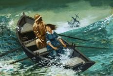 Women of Courage: The Rowboat Rescue. Grace Darling-Peter Jackson-Giclee Print