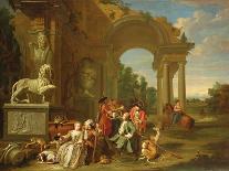 After the Hunt, 1729-Peter Jacob Horemans-Giclee Print