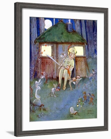 Peter Kept Watch-null-Framed Giclee Print