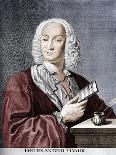 Antonio Vivaldi, Italian Baroque composer, Catholic priest, and virtuoso violinist, 1725-Peter La Cave-Giclee Print