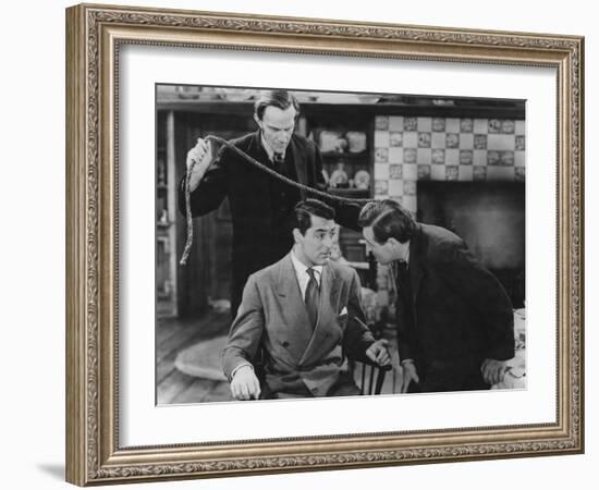 Peter Lorre, Cary Grant, Raymond Massey, Arsenic and Old Lace, 1944-null-Framed Photographic Print