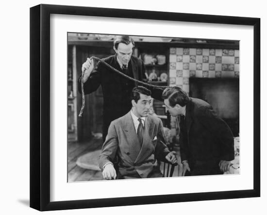 Peter Lorre, Cary Grant, Raymond Massey, Arsenic and Old Lace, 1944-null-Framed Photographic Print
