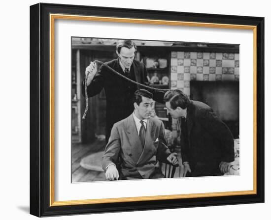 Peter Lorre, Cary Grant, Raymond Massey, Arsenic and Old Lace, 1944-null-Framed Photographic Print