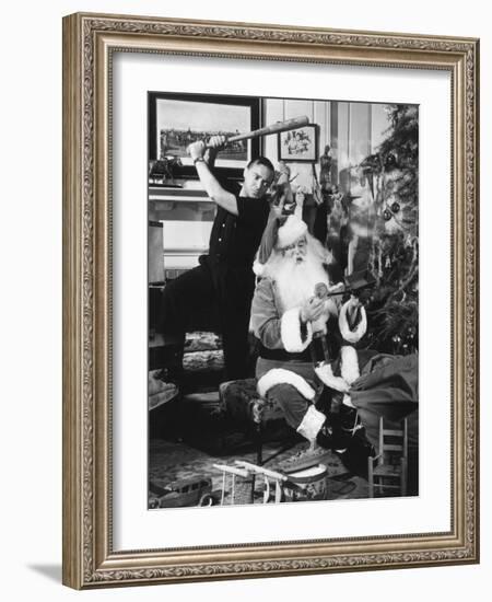 Peter Lorre, Sydney Greenstreet-null-Framed Photographic Print