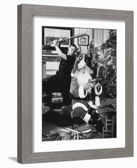 Peter Lorre, Sydney Greenstreet-null-Framed Photographic Print