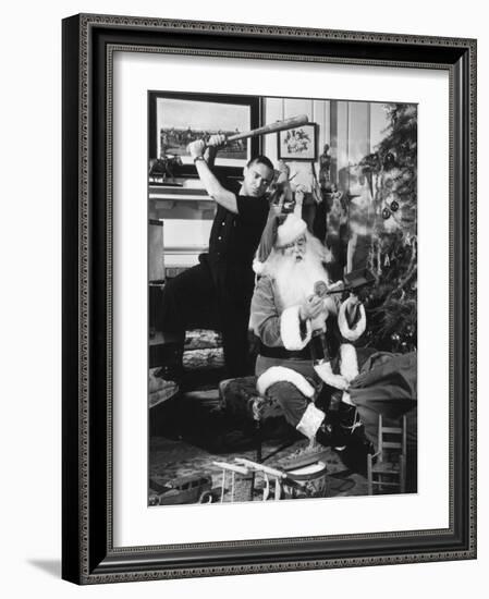 Peter Lorre, Sydney Greenstreet-null-Framed Photographic Print