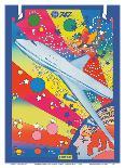 123 Infinity - The Contemporaries Gallery - Psychedelic Art-Peter Max-Mounted Art Print