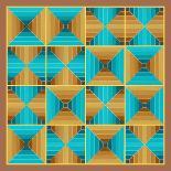 Overlaying Grids, 2007-Peter McClure-Giclee Print