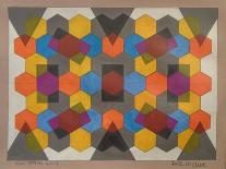 Overlaying Grids, 2007-Peter McClure-Framed Giclee Print