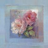 Roses on Gray II Crop-Peter McGowan-Framed Art Print