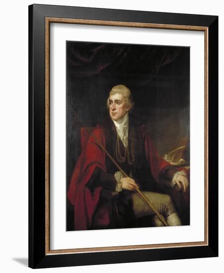 Peter Mellish, Sheriff, C1781-1831-Mather Brown-Framed Giclee Print