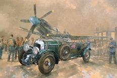 Bentley and Spitfire-Peter Miller-Giclee Print