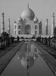 Taj Mahal, Agra, Uttar Pradesh, India-Peter Oxford-Framed Premier Image Canvas