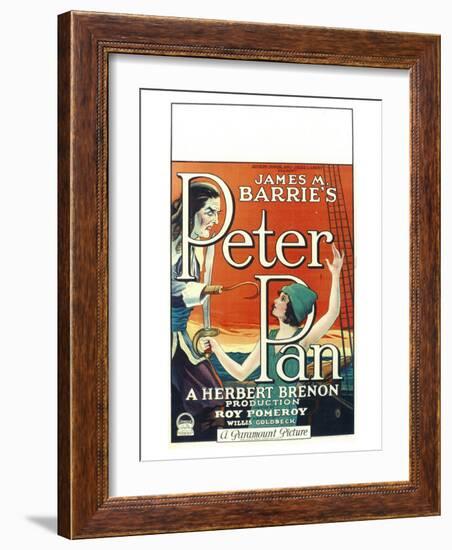 Peter Pan, 1924-null-Framed Premium Giclee Print