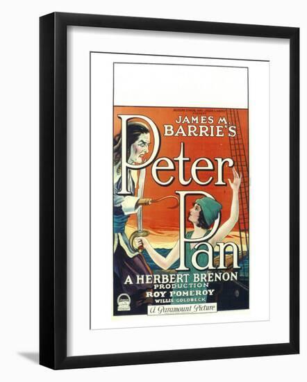 Peter Pan, 1924-null-Framed Premium Giclee Print
