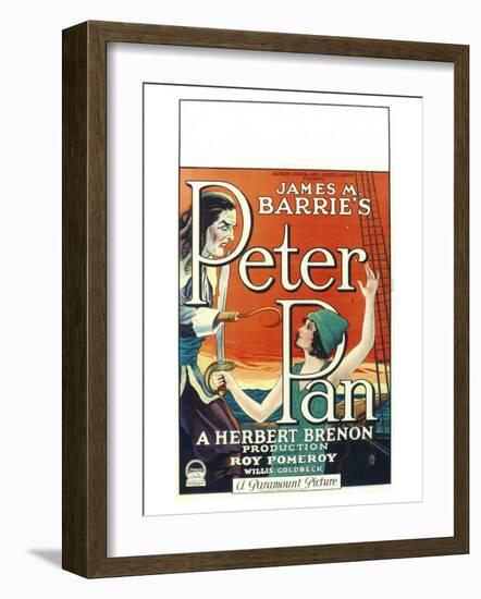 Peter Pan, 1924-null-Framed Art Print