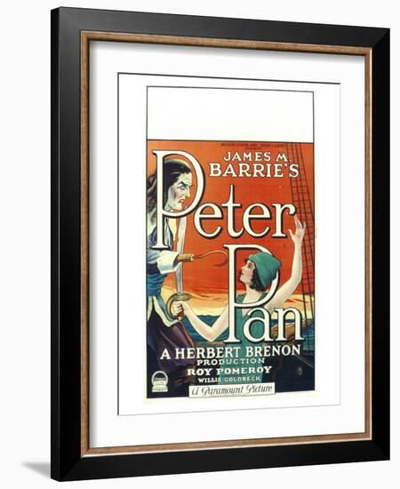 Peter Pan, 1924-null-Framed Art Print