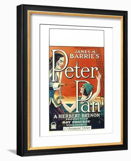 Peter Pan, 1924-null-Framed Art Print