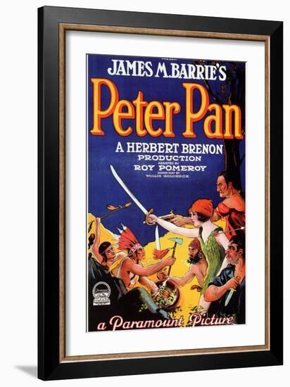 Peter Pan, 1924-null-Framed Premium Giclee Print