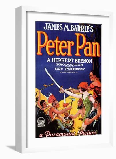 Peter Pan, 1924-null-Framed Premium Giclee Print