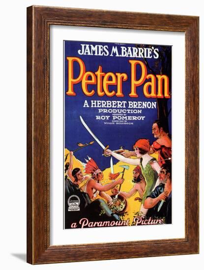 Peter Pan, 1924-null-Framed Art Print