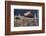 Peter Pan and Wendy Fly Over the Rooftops in a Poster to Advertise the Stage Show-null-Framed Photographic Print