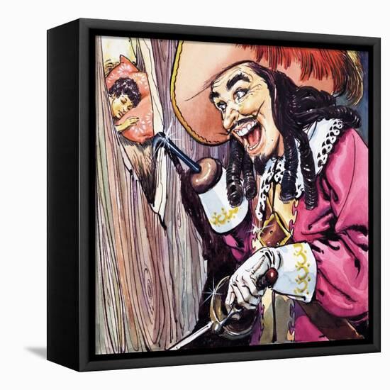 Peter Pan and Wendy-Nadir Quinto-Framed Premier Image Canvas