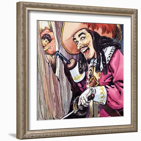 Peter Pan and Wendy-Nadir Quinto-Framed Giclee Print