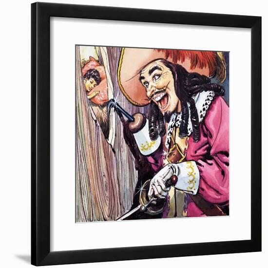 Peter Pan and Wendy-Nadir Quinto-Framed Giclee Print