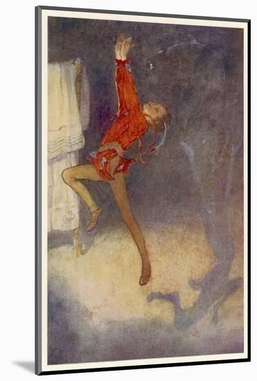 Peter Pan Dances with His Shadow-Alice B. Woodward-Mounted Photographic Print