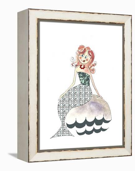 Peter Pan Mermaid-Effie Zafiropoulou-Framed Premier Image Canvas