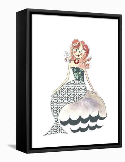 Peter Pan Mermaid-Effie Zafiropoulou-Framed Premier Image Canvas