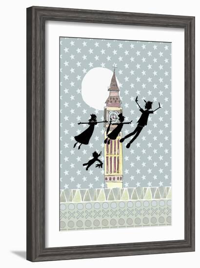 Peter Pan Night Light-Effie Zafiropoulou-Framed Giclee Print