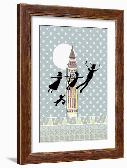 Peter Pan Night Light-Effie Zafiropoulou-Framed Giclee Print