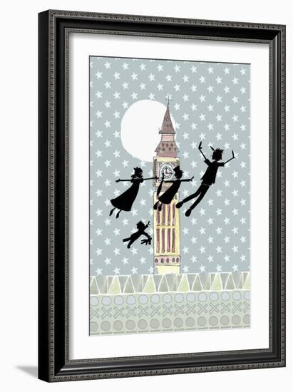 Peter Pan Night Light-Effie Zafiropoulou-Framed Giclee Print