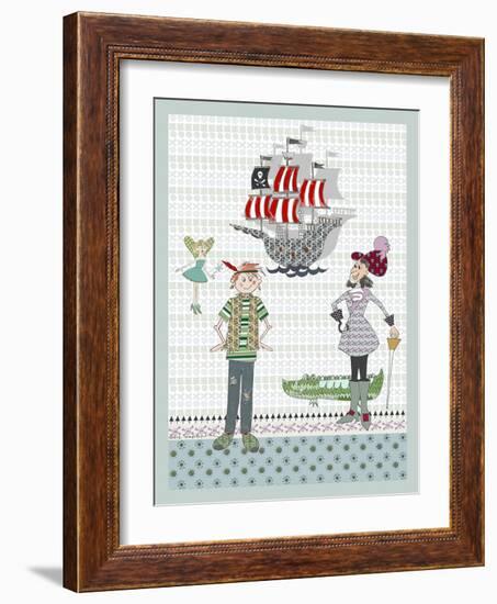 Peter Pan Print A-Effie Zafiropoulou-Framed Giclee Print