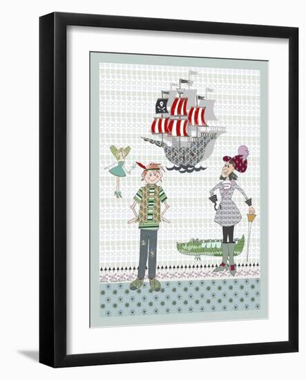 Peter Pan Print A-Effie Zafiropoulou-Framed Giclee Print