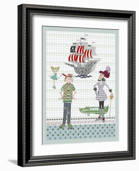 Peter Pan Print A-Effie Zafiropoulou-Framed Giclee Print