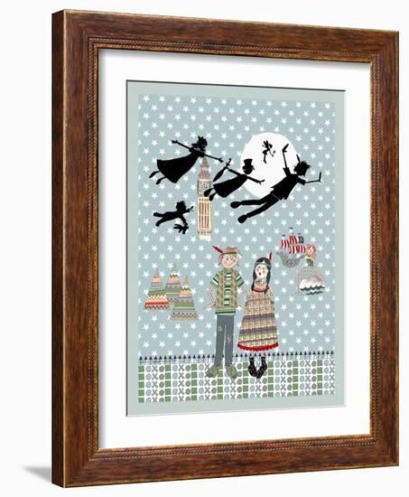 Peter Pan Print B-Effie Zafiropoulou-Framed Giclee Print