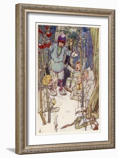 Peter Pan, The Lost Boys-Alice B. Woodward-Framed Art Print