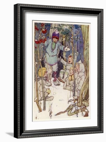 Peter Pan, The Lost Boys-Alice B. Woodward-Framed Art Print