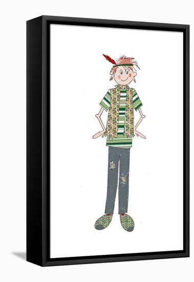 Peter Pan-Effie Zafiropoulou-Framed Premier Image Canvas