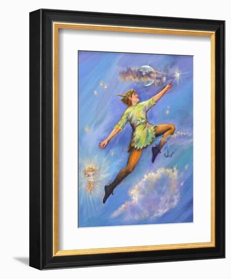 Peter Pan-Judy Mastrangelo-Framed Giclee Print