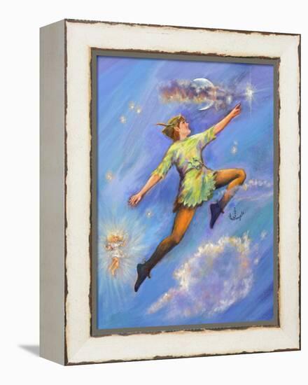 Peter Pan-Judy Mastrangelo-Framed Premier Image Canvas