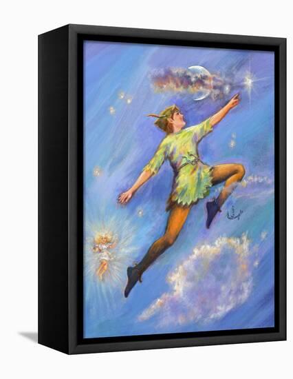 Peter Pan-Judy Mastrangelo-Framed Premier Image Canvas