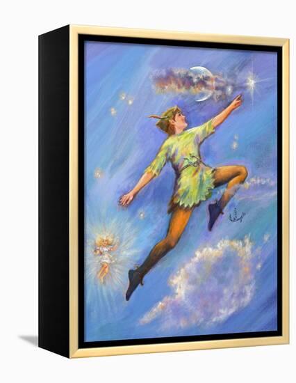 Peter Pan-Judy Mastrangelo-Framed Premier Image Canvas