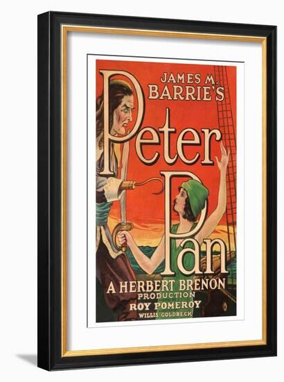 Peter Pan-null-Framed Art Print