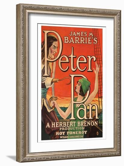 Peter Pan-null-Framed Premium Giclee Print