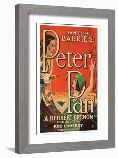 Peter Pan-null-Framed Premium Giclee Print